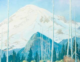 Ross R. Gill, (American, 1887-1969), Mount Baker, Washington