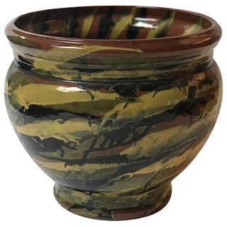 Early 20th Century Peters and Reed Glazed Pottery Vase