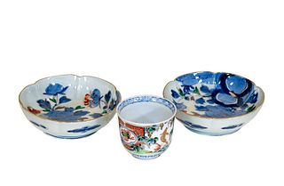 Oriental Bowls and Cup