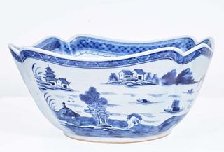 Oriental Blue & White Bowl