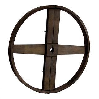 Wooden Industrial Wheel