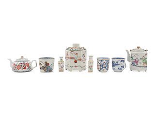 Eight Chinese Porcelain Wares