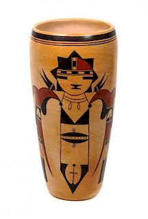 Rachel Sahmie Nampeyo (b.1956), Hopi Height 14 x diameter 6 1/2 inches.