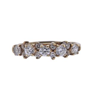 Antique 14k Gold Diamond Ring
