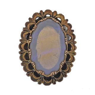 Antique Victorian Opal Gold Ring
