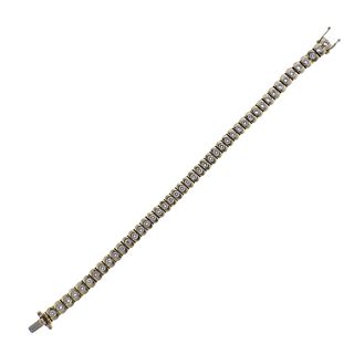 Sonia B 14k Gold Diamond Line Bracelet