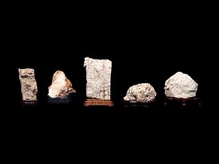 Five Chinese Scholar's Rocks