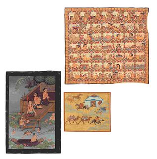 Four Persian Painted Manuscripts