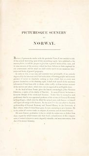 * (NORWAY) (BOYDELL) EDY, JOHN WILLIAM. Boydell's Picturesque Views and Scenery of Norway. London, [1820]