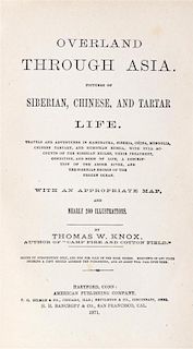 * KNOX, THOMAS W. Overland Through Asia.  Hartford, 1871.