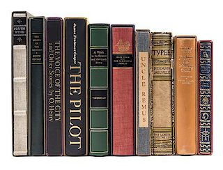 * (LIMITED EDITIONS CLUB)  A group of 20 books, mainly American literature.