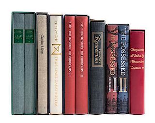 * (LIMITED EDITIONS CLUB)  A group of 21 books, mainly Russian and French literature.
