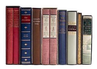 * (LIMITED EDITIONS CLUB) A group of 21 books, mainly British literature.