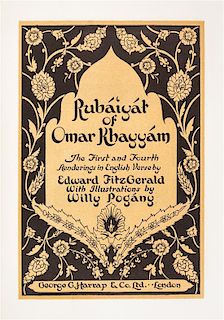 FITZGERALD, EDWARD, trans.  The Rubaiyat of Omar Khayyam. London, 1930. Finely bound. Limited, signed.