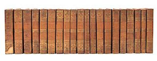 * (COLLECTED WORKS) VOLTAIRE, MARIE AROUET DE. Oeuvres completes. Paris 1820-1826. 60 (of 70) vols.