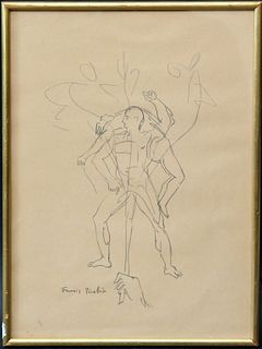 Francis Picabia Pencil Study