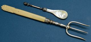 Silver, Bone and Shell Utensils
