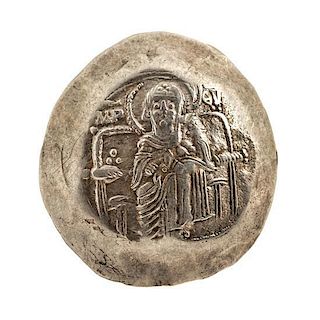 * Byzantium (1185-1195 CE), Silver Scyphate