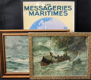 Three Maritime Prints