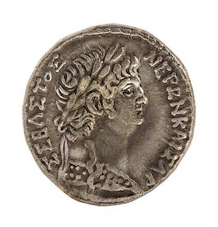 * Roman Empire (Circa 50 CE), Silver Tetradrachm