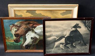 Three Horse Theme Prints