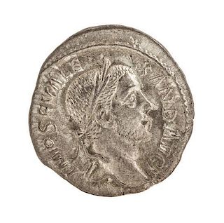 * Roman Empire (circa 230 CE), Silver Denarius