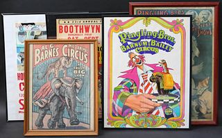 Five Circus Posters