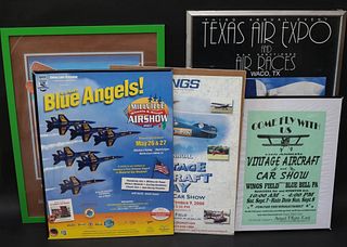 Five Airplane Posters