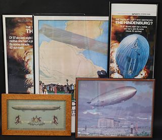 Five Zeppelin Posters and Prints
