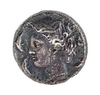 * Sicily, Dionsius I (circa 405-367 BCE), Silver Dekadrachma