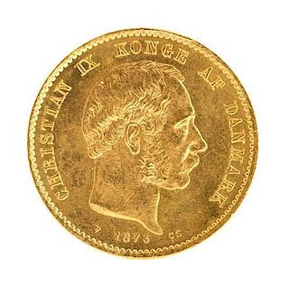 * Kingdom of Denmark (1875 CE), Gold 20 Kroner