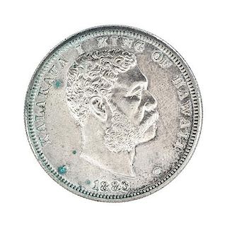 * Kingdom of Hawaii (1883 CE), Silver Dollar