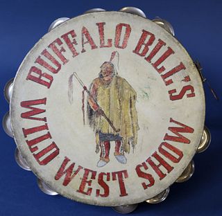 Buffalo Bill's Wild West Tambourine
