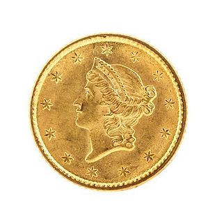 * United States of America (1853), $1 Gold Liberty Head