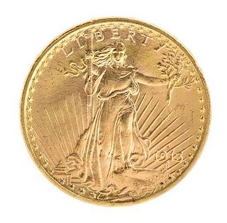 * United States of America (1913), Gold $20 "Saint Gaudens"