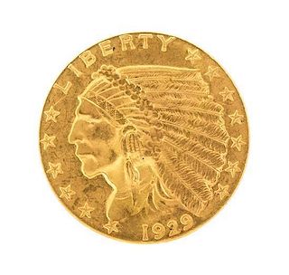 * United States of America (1929), Gold $2.50 Quarter Eagle