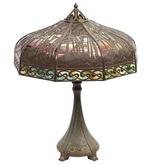 Handel Teroca 'Sunset Palm' Table lamp