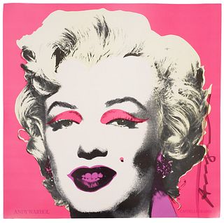 Andy Warhol 'Marilyn Invitation' Offset Lithograph