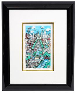 Charles Fazzino 'Philly by Day' 3-D Pop Art