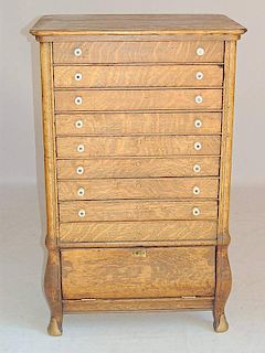 Victorian Oak Cash Drawer Cabinet