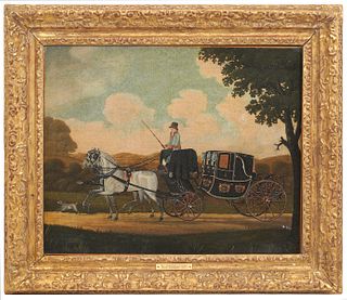John Cordrey 'Her Ladyship's Carriage' Oil
