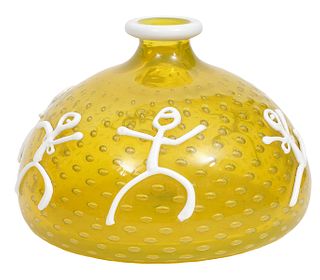 Robert Willson Art Glass Vase