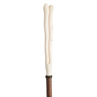 Antique Bone & Wood Walking Stick