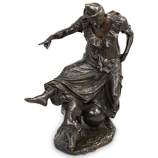 F. De Matteis (1852-1917) Bronze Sculpture