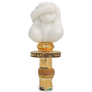 Faberge Stone Monkey Bottle Stopper