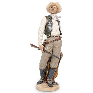 Lladro "American Cowboy" Porcelain Figurine