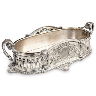 Neoclassical Style Silver Plated Jardiniere