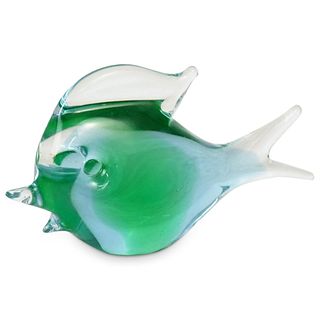 Murano Glass Fish Sculpture