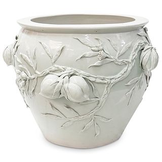 Porcelain Mint Pomegranate Fishbowl