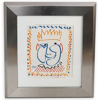 Pablo Picasso Signed Book Lithograph